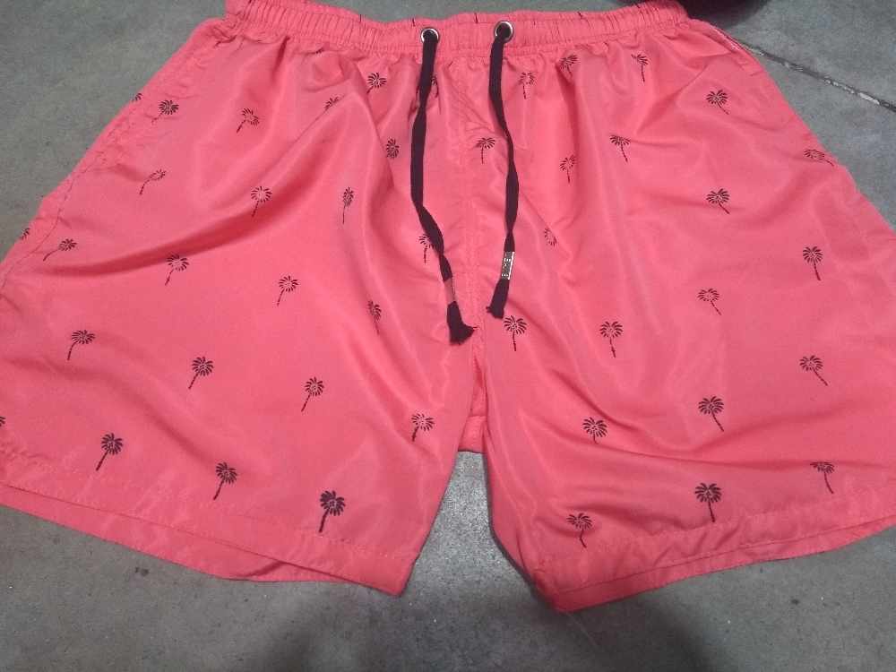 Shorts de Baño sin Malla Talles Especiales Estampado - Imagen 2