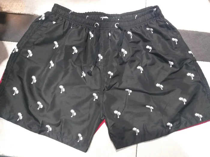 Shorts de Baño sin Malla Talles Especiales Estampado