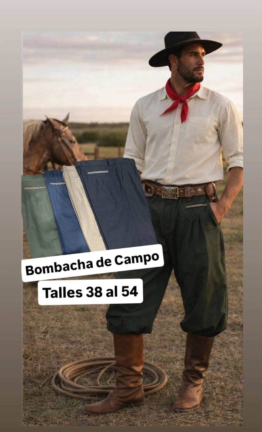 Bombacha de Campo - Imagen 1