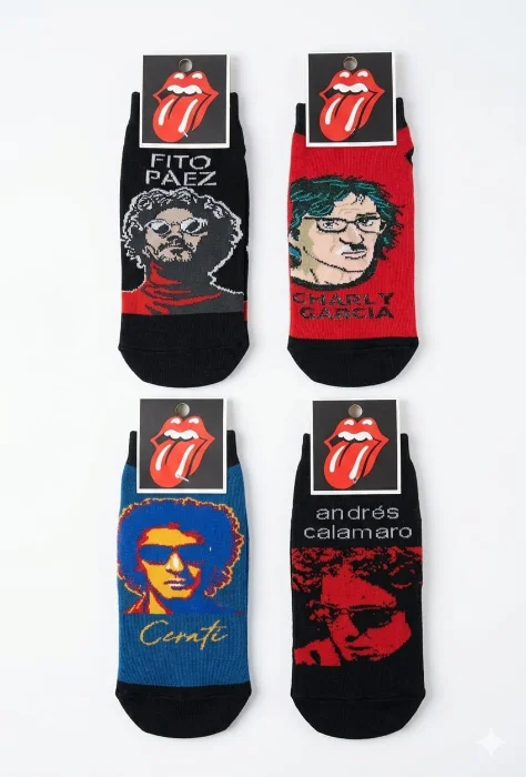 Soquetes de Bandas de Rock