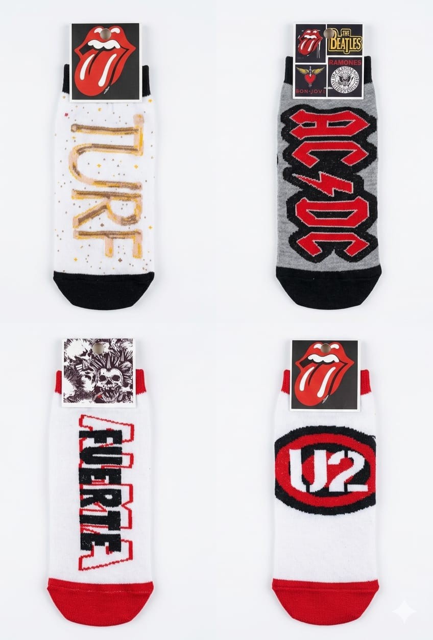Soquetes de Bandas de Rock - Imagen 2