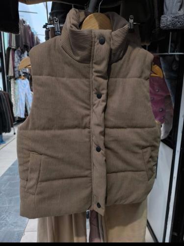 Chaleco  Puffer de Corderoy  por Pedido