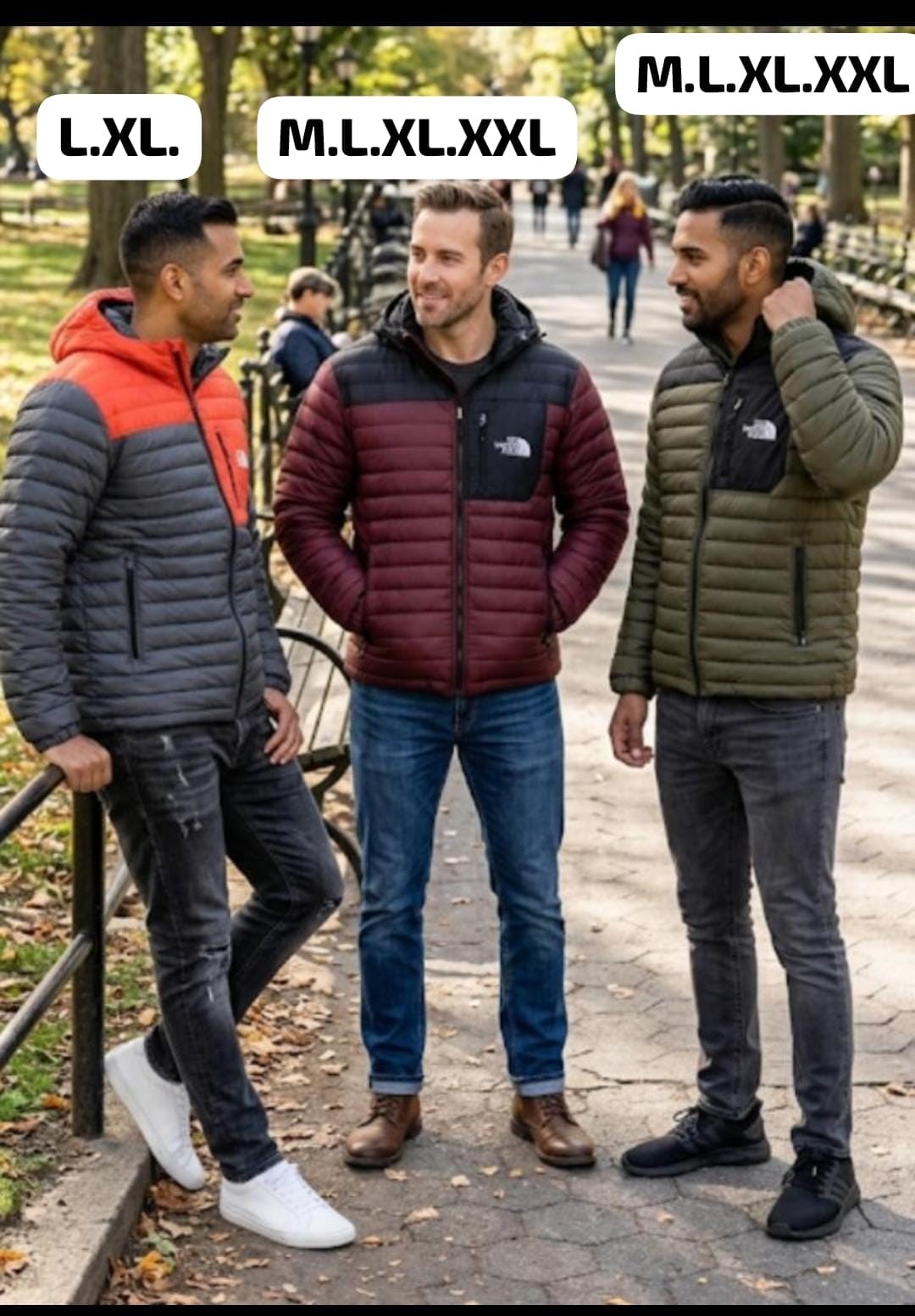 Campera Hombre con Piel - Imagen 3