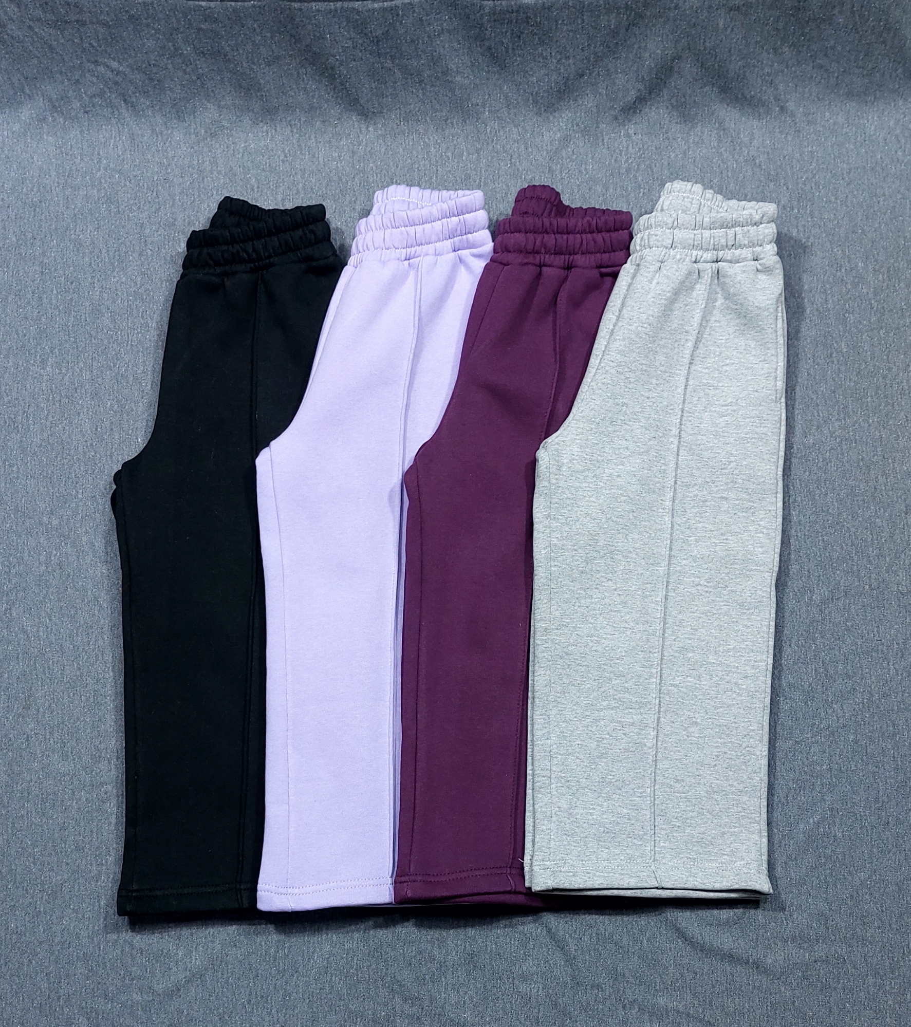 Jogging Wide Costura Nena ( Frisa 100% Algodón Peinado ) - Imagen 3
