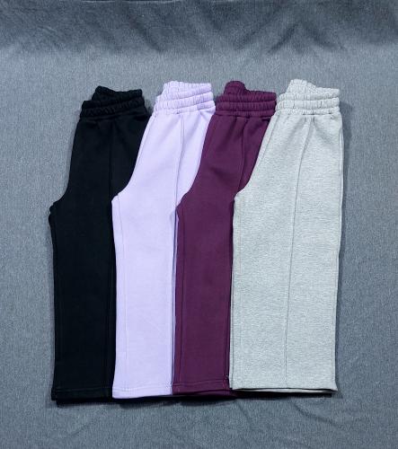 Jogging Wide Costura Nena  ( Frisa 100% Algodón Peinado  ) - Miniatura 3