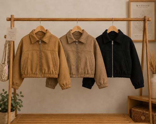 Chaqueta Bombers Gamuza