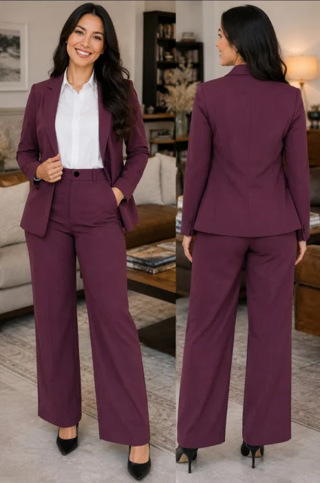 Conjunto de Bengalina Elastizada ( Pantalón+ Blazer)