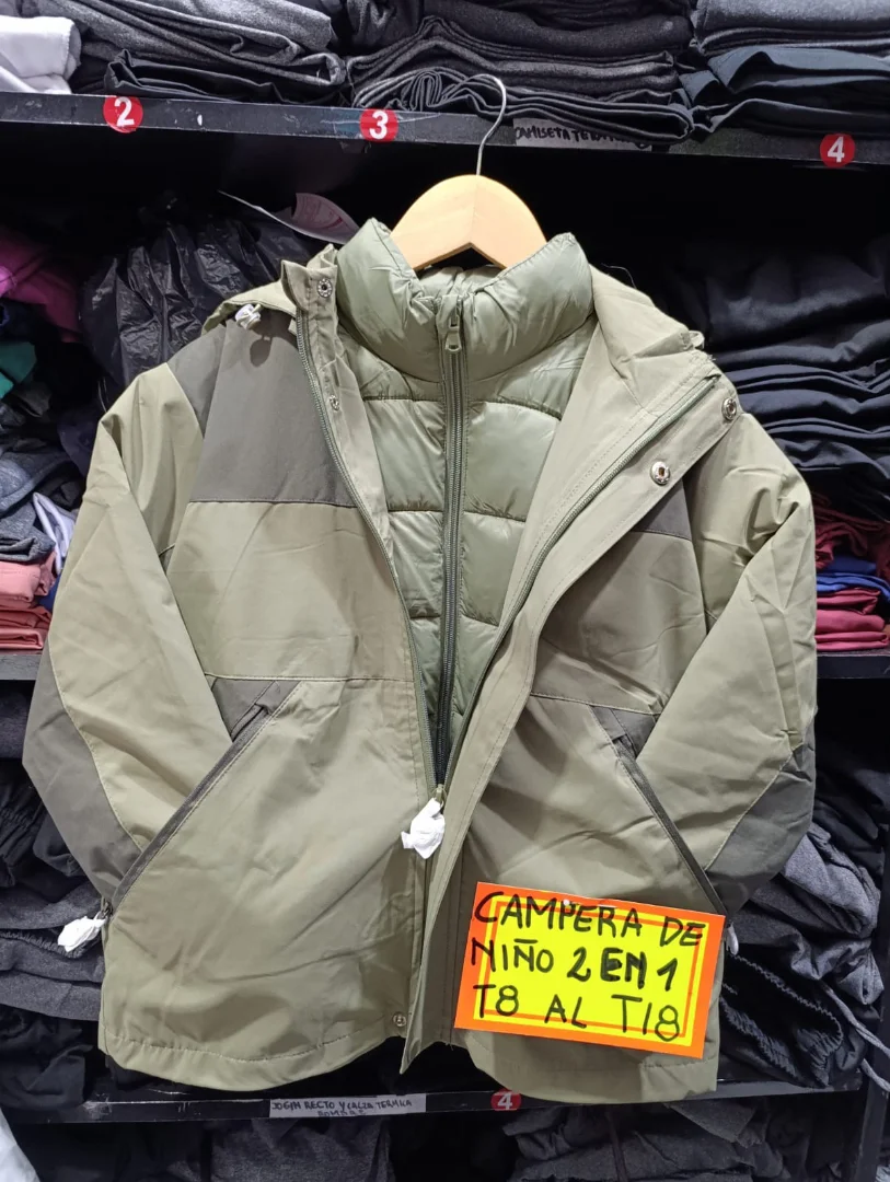 Campera Doble Cara de Niño - Imagen 2