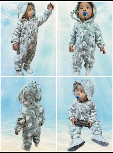 Enteritos de Bebe Luminosos Polar Soft