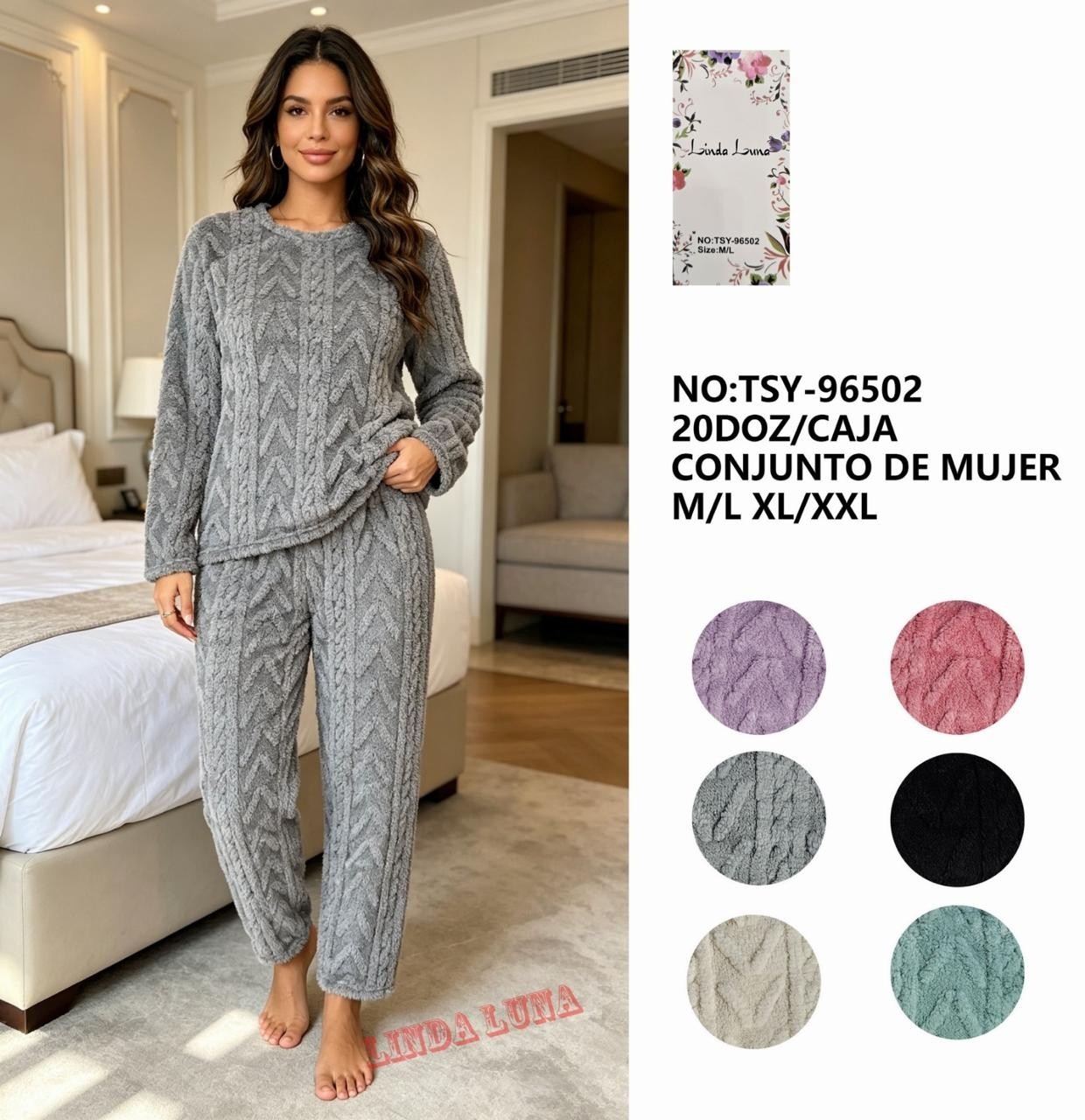 Pijama Dama / Peluche - Imagen 1