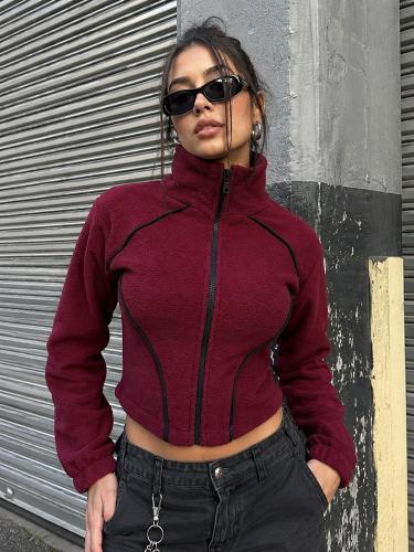 Campera Polar Crop