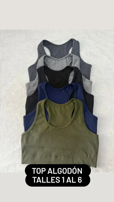 Top Algodón con Lycra