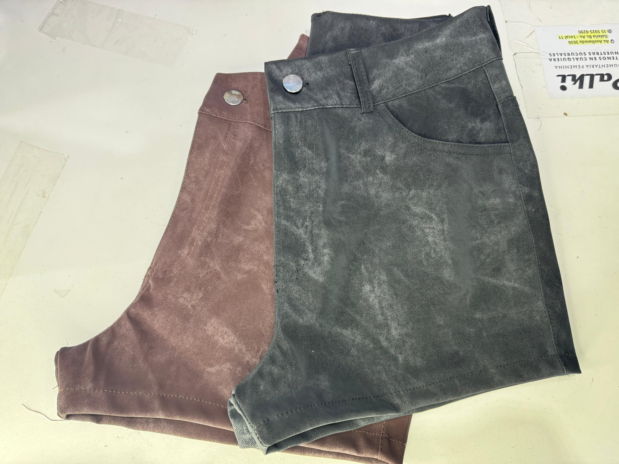 Short Mini Gamuza - Imagen 3