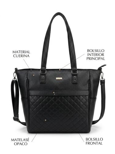 Cartera Morral Cuerina