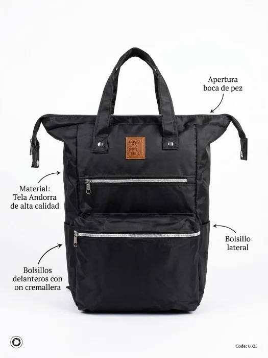 Mochila Boca de Pez de Andorra