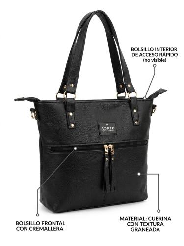 Cartera Morral Cuerina