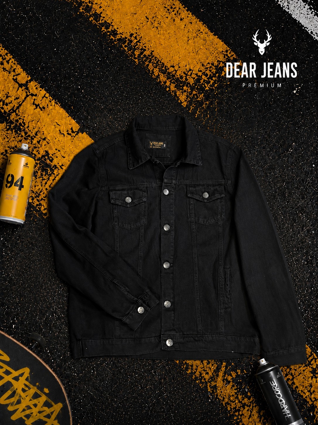 Camperas de Jeans de Hombre Art Legion - Imagen 1