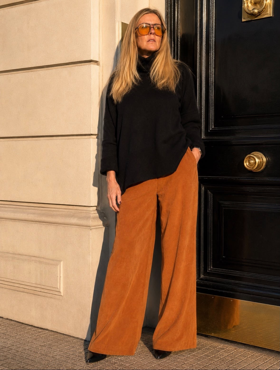 Pantalón Verona Wide Leg Corderoy - Imagen 2