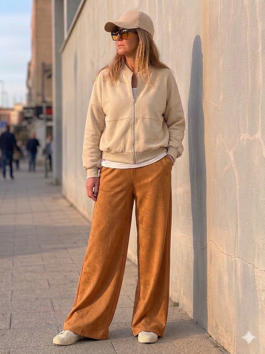 Pantalón Verona Wide Leg Corderoy - Imagen 9
