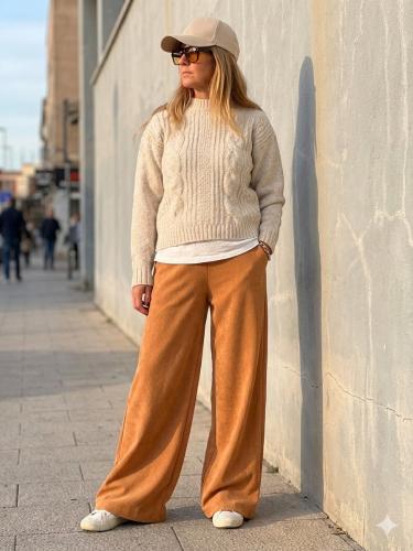Pantalón  Verona Wide Leg Corderoy - Miniatura 7