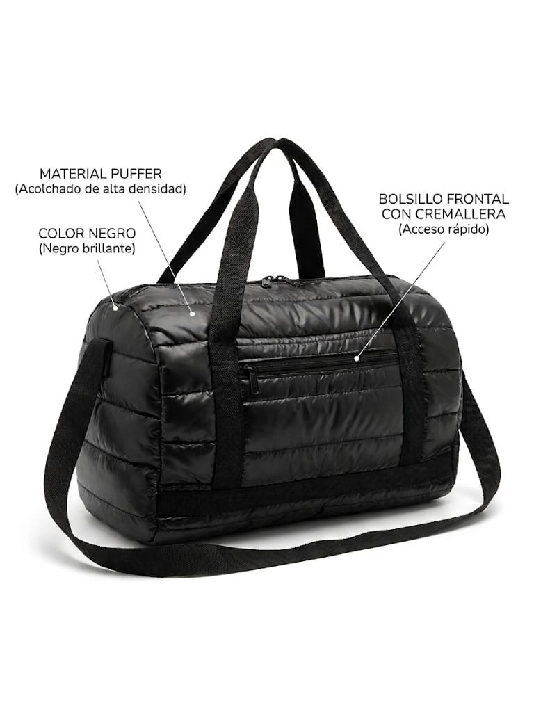 Bolso Deportivo de Puffer - Imagen 1