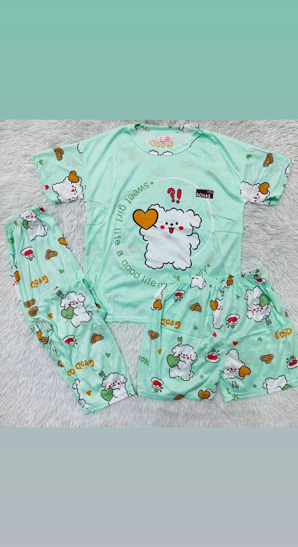 Pijamas de 3 Piezas - Imagen 3