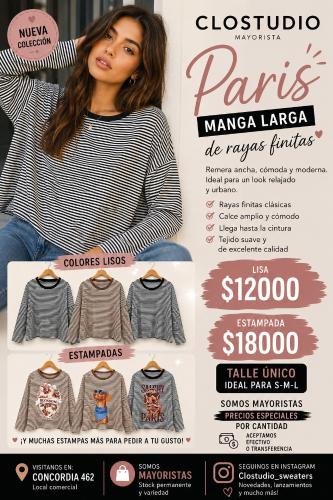 Remera Paris Finita