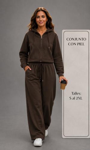 Conjunto  Importado Dama con Piel