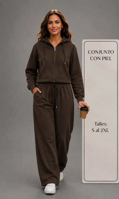 Conjunto  Importado Dama con Piel