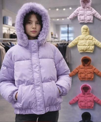 Campera Abrigado Nena 8a18 Importadas  Acolchado