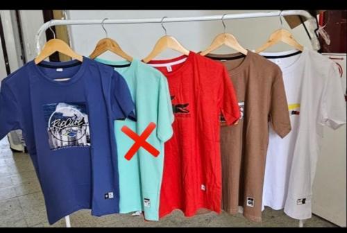 Remera Algodón Cardado Hombre