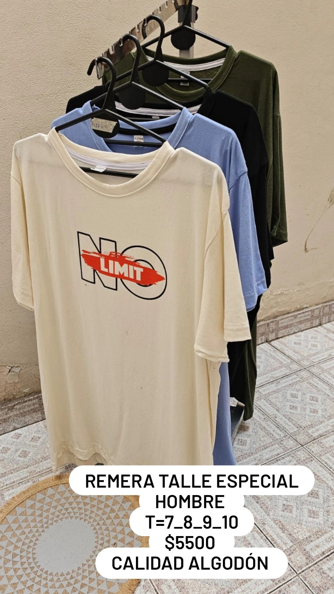 Remera Talle Especial Hombre - Imagen 3
