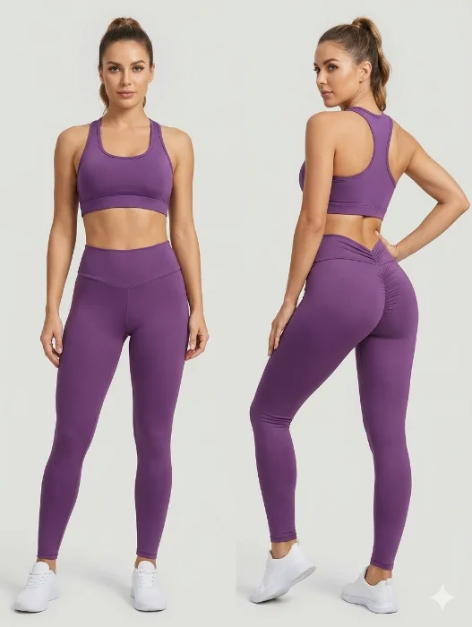 Calza Push Up Corte V Levanta Cola Frunce
