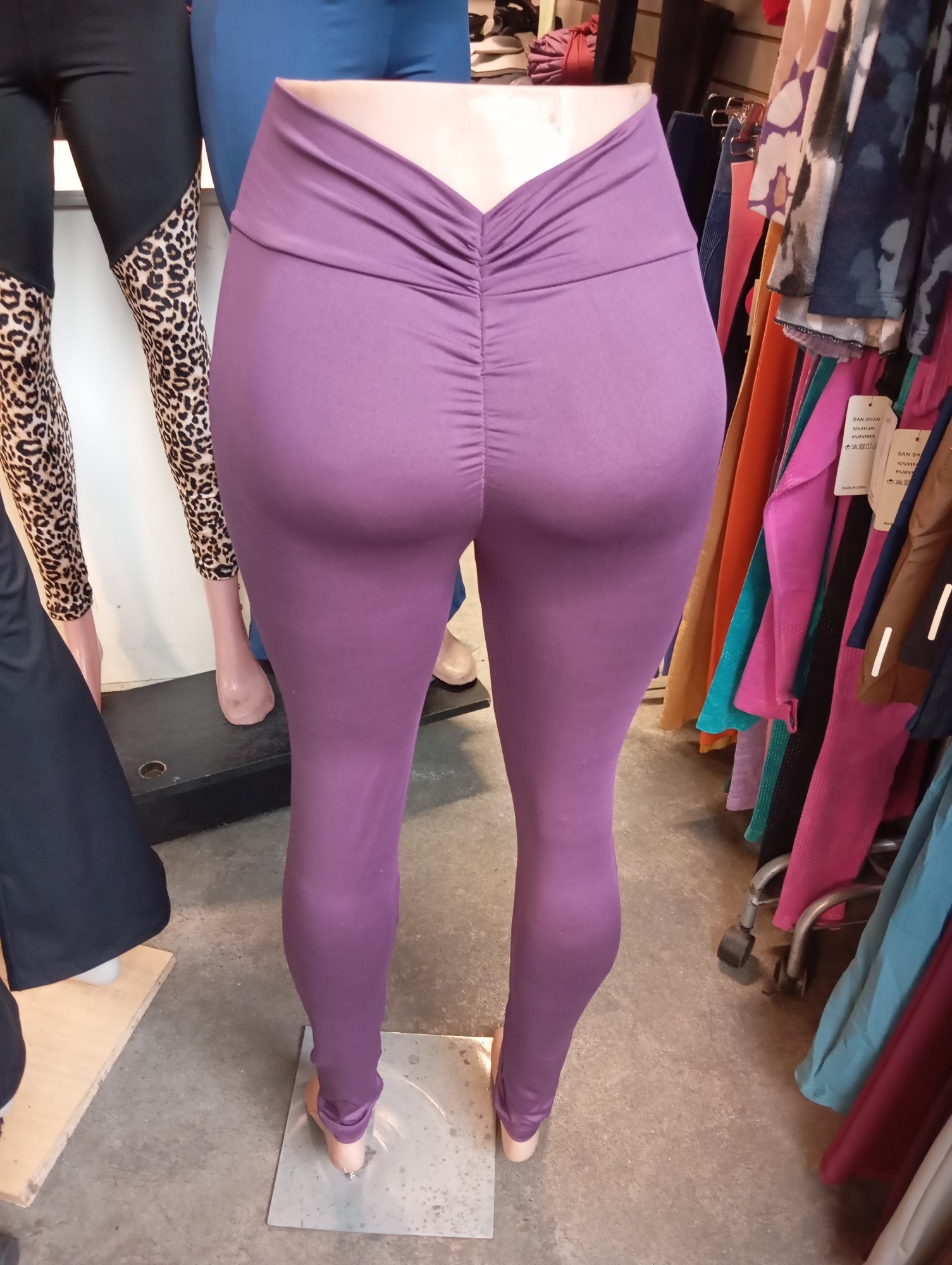 Calza Push Up Corte V Levanta Cola Frunce - Imagen 3