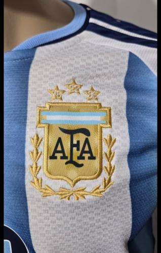 Camiseta Argentina de Niños Disponible Bordado