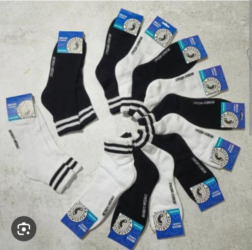 Tenis Mundo Toalla con Linias Hombre