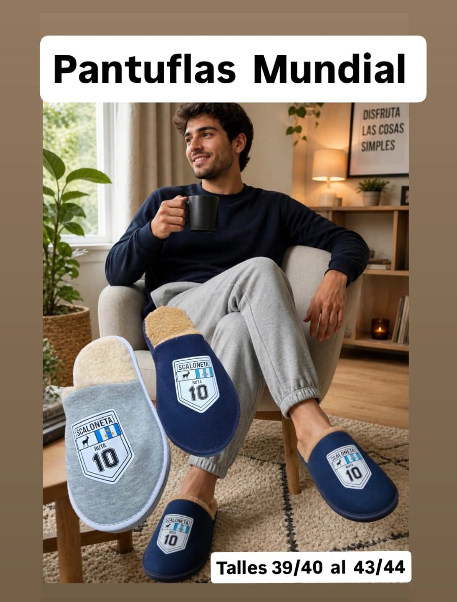 Pantuflas Mundial - Imagen 2
