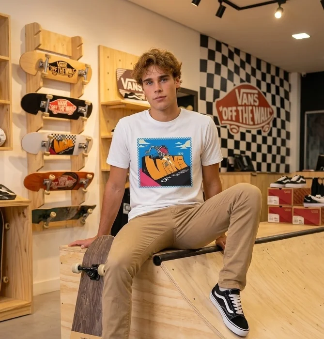 Remeras Vansss Algodón Premium