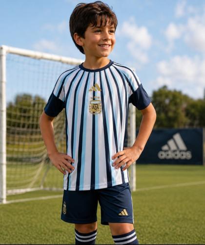 Camiseta Argentina Sublimada Niño