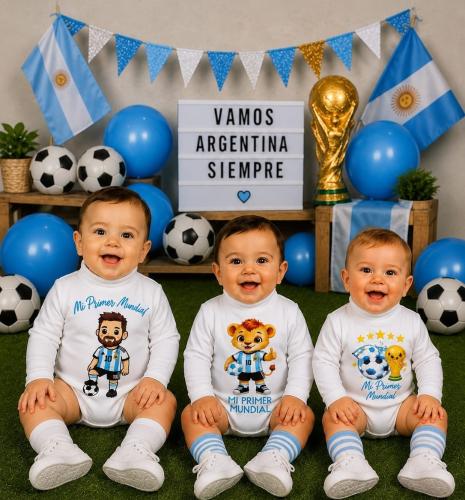 Body Media Polera Mi Primer Mundial de Bebe