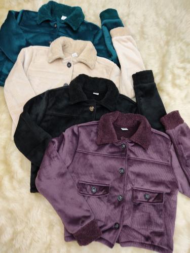 Campera Corderoy con Corderito