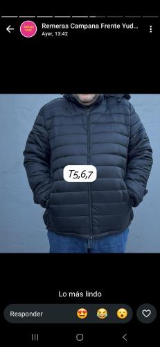 Campera Talle Especial Hombre T5 al T7