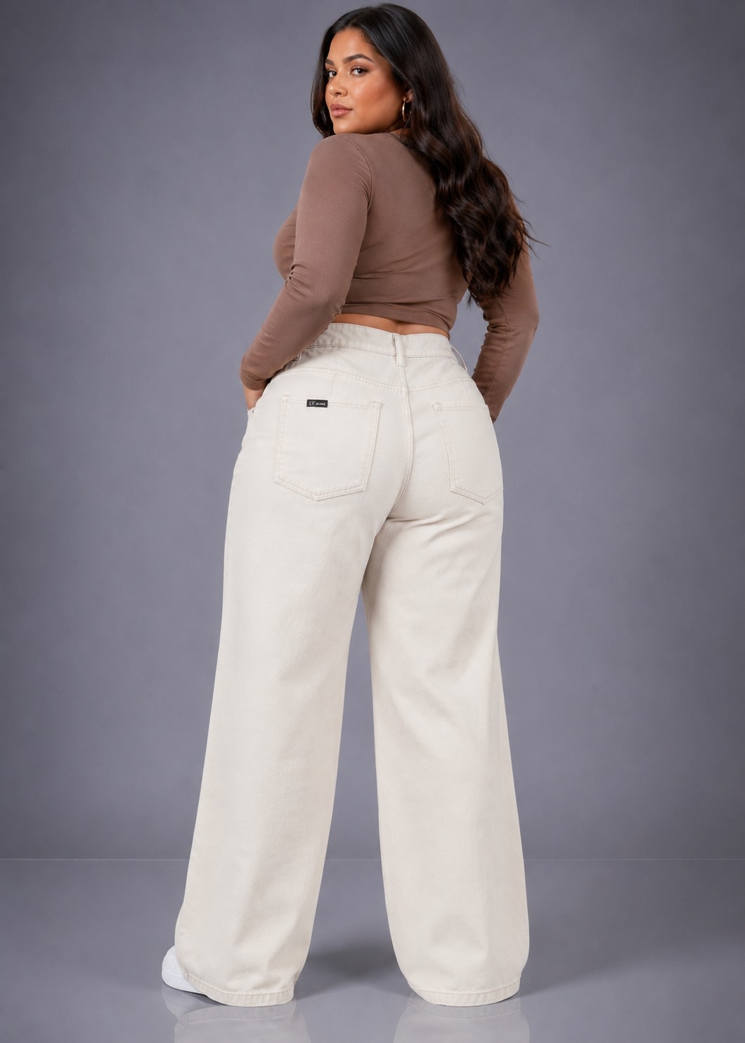 Wide Leg Beige - Imagen 2