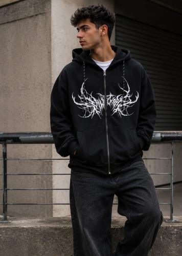 Campera con Piel, Tribal