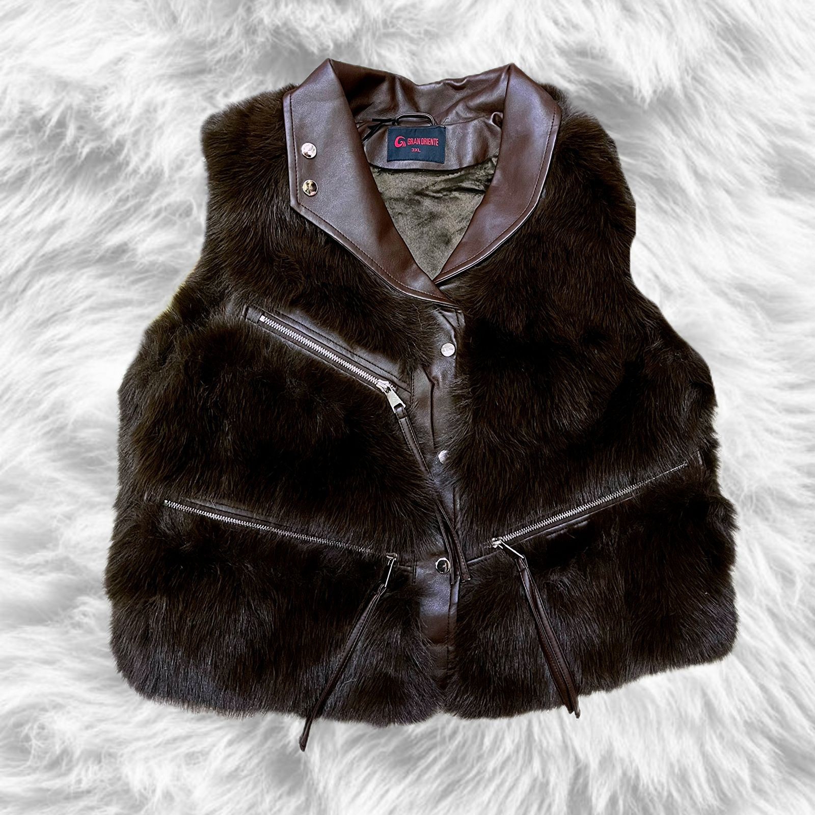 Chaleco Peluche Dama - Imagen 4