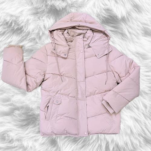 Puffer Dama C/piel