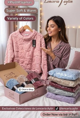 Conjunto Pijama de Plush
