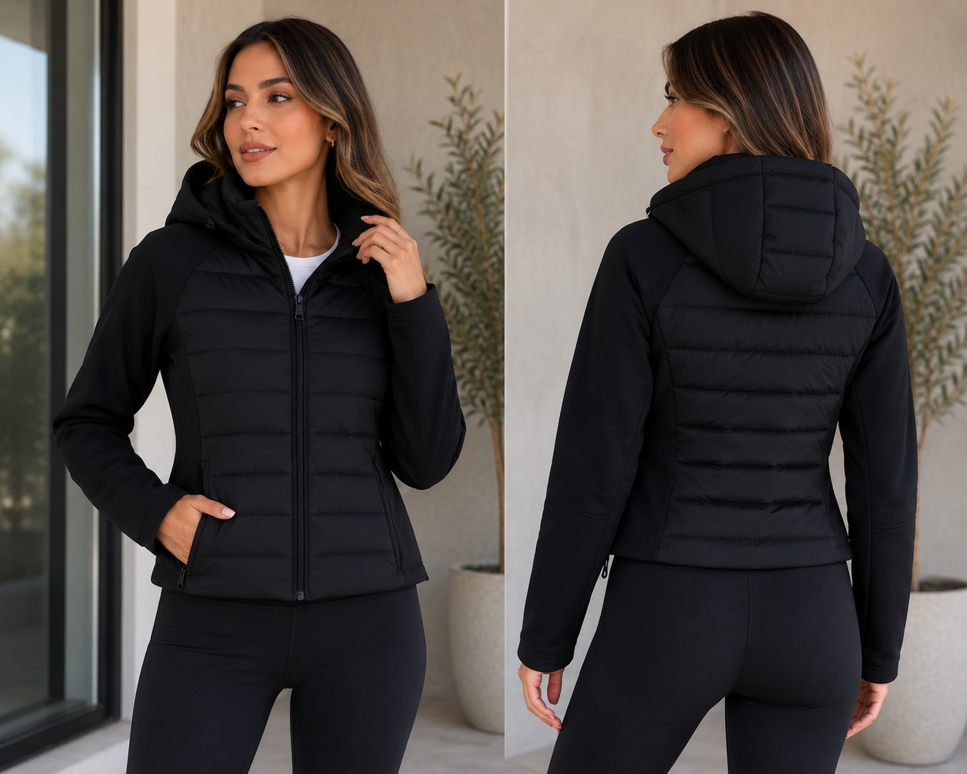 Campera Pluma con Neopren - Imagen 1