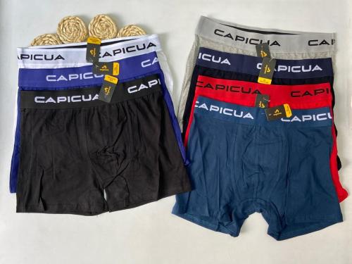 Boxer Capicua de Algodón Liso 7300