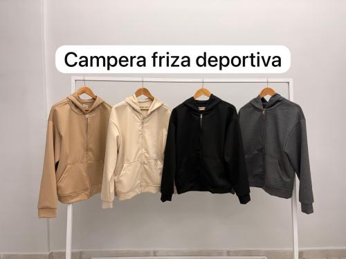 Campera Frisa Deportiva